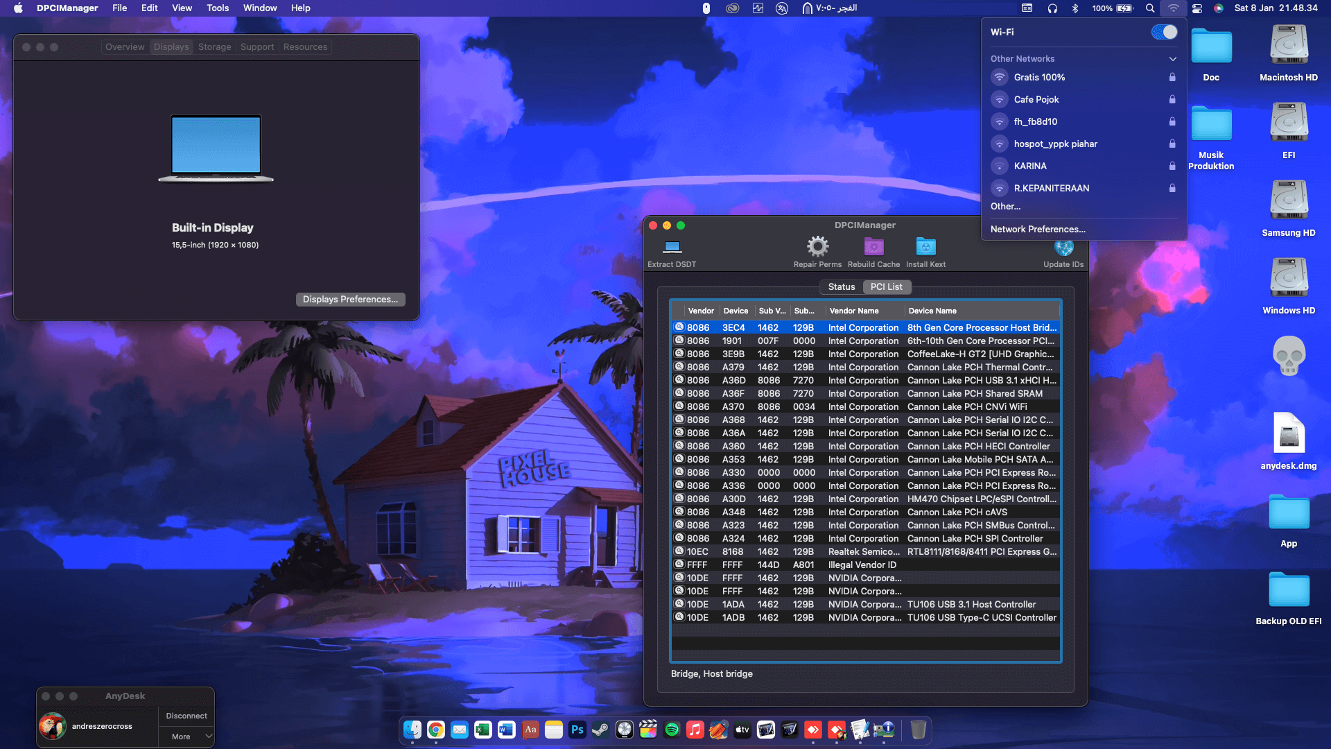MSI Gaming GL65 9SEK 231ID [CoffeeLake   Intel UHD 630 + I2C]   CLOVER 2
